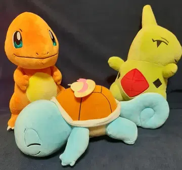 포켓몬 봉제 인형 파이리 꼬부기(제니카메) 애버라스