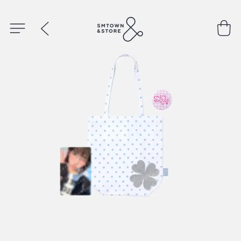Hearts2Hearts H2H Style MD エコバッグ ステラ Hearts2hearts style md style md eco bag bag Eina poca full set