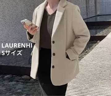 LAURENHI 로렌하이 테드 솔리드 울 미디 자켓 S 사이즈