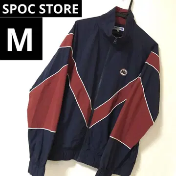 SPOC STORE 원포인트 로고 나일론 자켓 점퍼 M