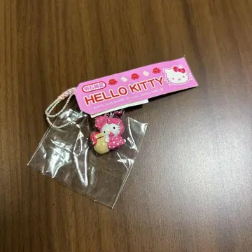 지역 한정 헬로키티 스트랩 핑크