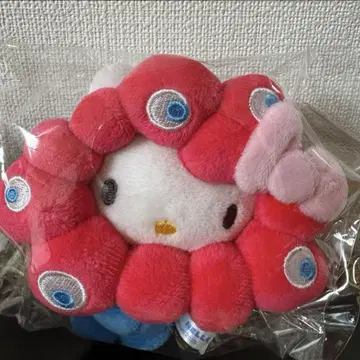 새상품 오사카 만박 회장 한정판 키티 미야쿠미야쿠 카라비너 포함 마스코트