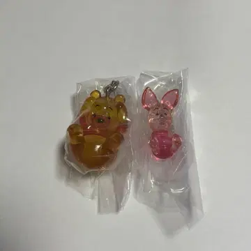 푸우 피글렛 메지루시 액세서리 캡슐 토이