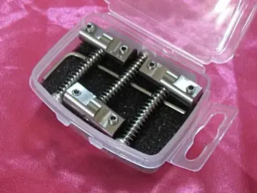 티타늄 일본제 텔레캐스터 옥타브 보정 안장 세트