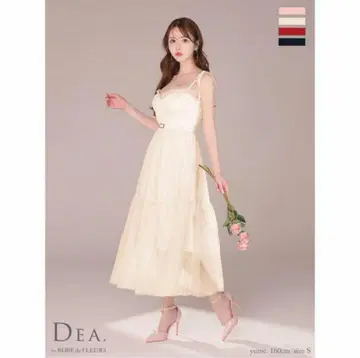 디어 바이 로브 드 플뢰르 롱 드레스 DEA DE3745 IVS