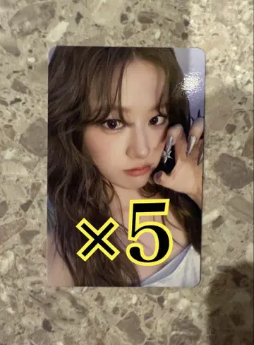 IVE SECRET 타워 레코드 혜택 트레이딩 카드 유진 5장