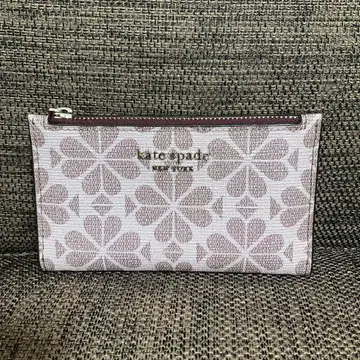 케이트 스페이드 스페이드 플라워 이단 접이식 지갑 카드 케이스