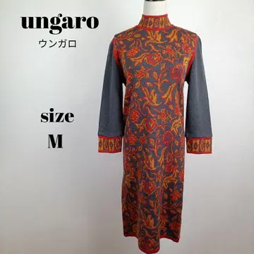[ a1310 ] ungaro paris 하이넥 니트 원피스 9