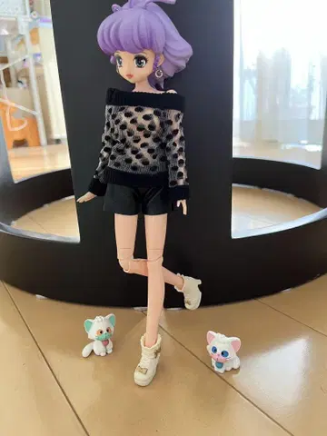 handmade 하이브리드 밤 크리미마미 피규어 아존에도 시스루