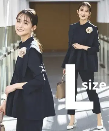 프론트 핀턱 플레어 상의 & 팬츠 셋업