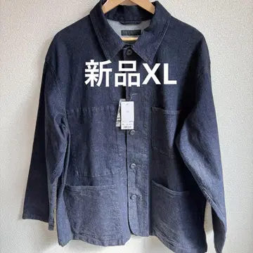 [ 새상품 ] 유니클로 유틸리티 자켓 ( 데님 ) XL