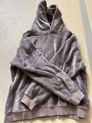 오버 사이즈 후드 부착 룸웨어 중고 옷장 정리품