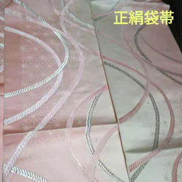 1 순수 실크 후쿠로 오비 후리소데에도