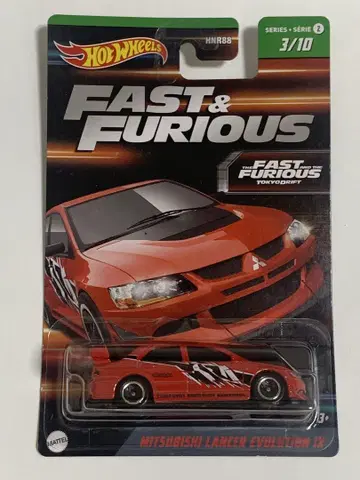핫휠 와일드 스피드 미쓰비시 란에보 9 hotwheels HW