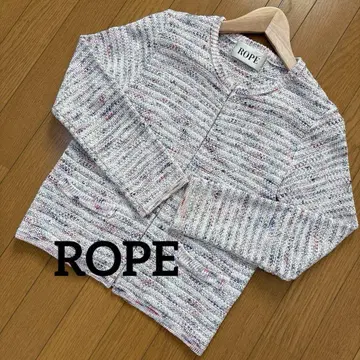 [ 새상품급 ] ROPE 노카라 트위드 자켓
