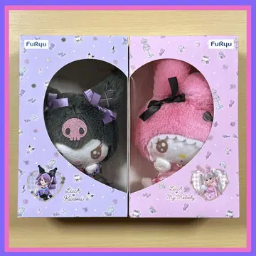 산리오 쿠로미 마이멜로디 봉제 인형 리카짱 콜라보