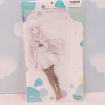 Summer Pockets 플래티넘 잡화 빅 아크릴 스탠드 나루세 시로하