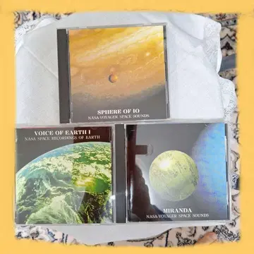 스페이스 사운드 시리즈 CD 3세트 밀란다 이오 어스