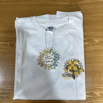 노스쇼어 T셔츠 꽃무늬 화이트