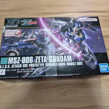 HG 1/144 MSZ-006 제타 건담 미개봉품입니다.