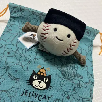 미사용품 제리캣 야구 베이스볼 야구공 공 봉제 인형