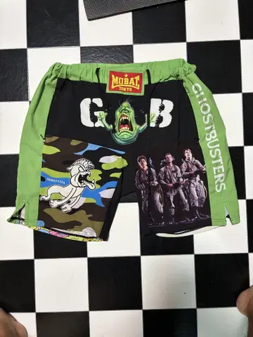 몹 스타일 하프 팬츠