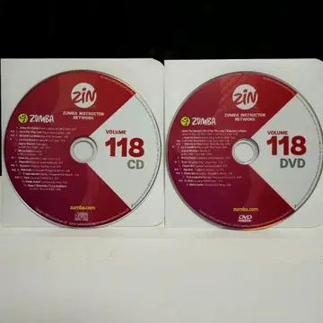 ZUMBA CD DVD ZIN118 최신