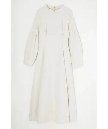 [ MOUSSY ] 벌룬 슬리브 데님 드레스