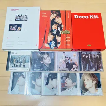 TXT MEMORIES 시즌 그리팅 데코 키트 CD 세트