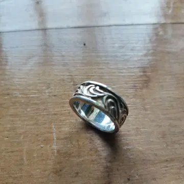 ring-3615 15호 실버 반지 반지 실버925 당초 심플