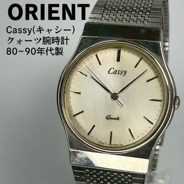 ORIENT 오리엔트 캐시 쿼츠 손목시계 정품 블레스 포함