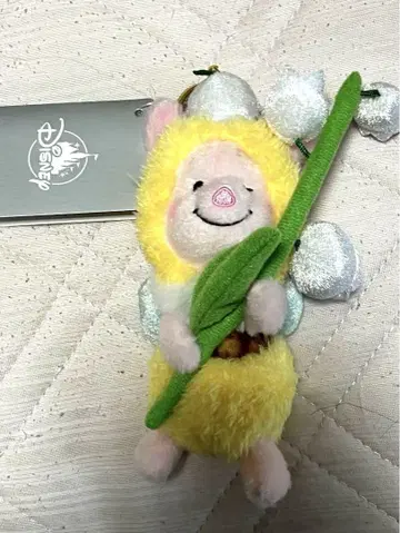 피글렛 키체인 플라워 정원