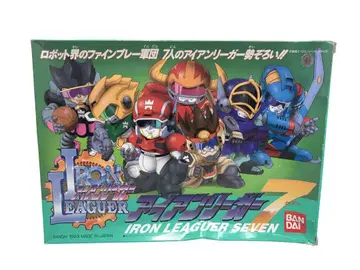 초레어 미조립 반다이 질풍! 아이언 리 7체 세트 프라모델