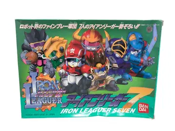 초레어 미조립 반다이 질풍! 아이언 리 7체 세트 프라모델