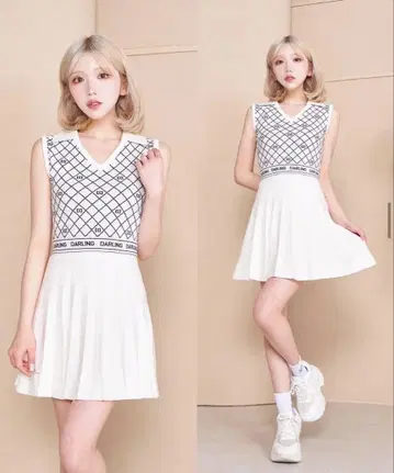 darich 니트 미니 원피스