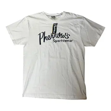미사용 PHERROW'S 페로우즈 로고 프린트 T셔츠 40