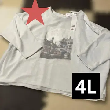 사진 프린트 디자인 상의 4L 빅 루즈 빅 사이즈 새상품급