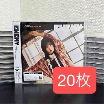 TWICE ENEMY MOMO반 CD만 20장