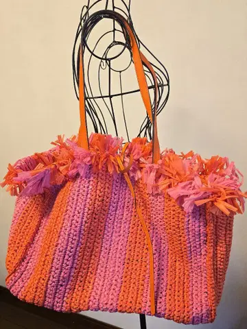 kate spade 바스켓백 핑크, 오렌지