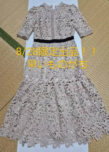새상품급 CELFORD 케미컬 레이스 원피스/PBEG 36