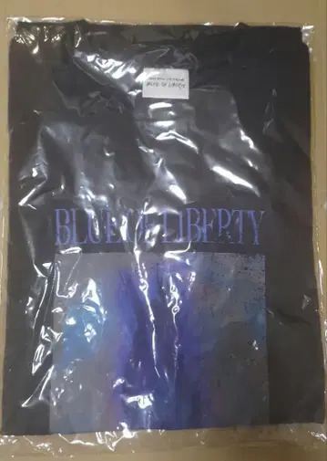 쿄모토 타이 가 BLUE OF LIBERTY 티셔츠