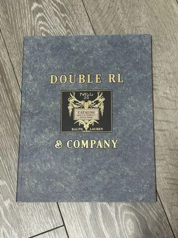DOUBLE RL ( RRL ) 2025 가을 카탈로그 ( 최신 버전 )