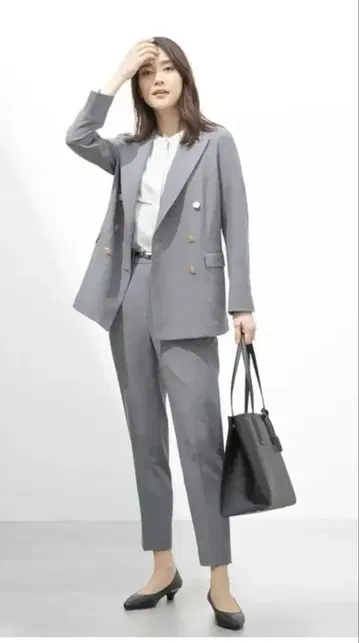 AOKI 더블 브레스트 테일러드 자켓