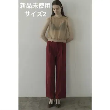 클라네 2WAY TUCK 스트레이트 팬츠