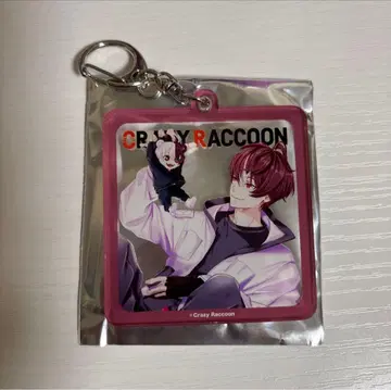 CRAZY RACCOON 랜덤 프레임 키링