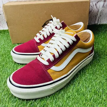 [ 착용 1회 ] VANS 올드스쿨 아나하임 팩토리 통굽 26.5