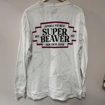SUPER BEAVER 롱T L 사이즈