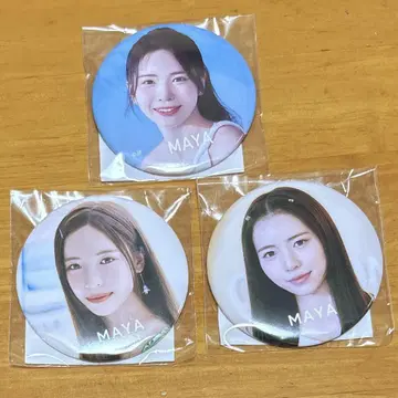 NiziU 마야 캔뱃지 캔배치 COCONUT 팝업