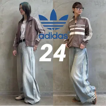 아디다스 DENIM ZIP PANT 지퍼 데님 24inch