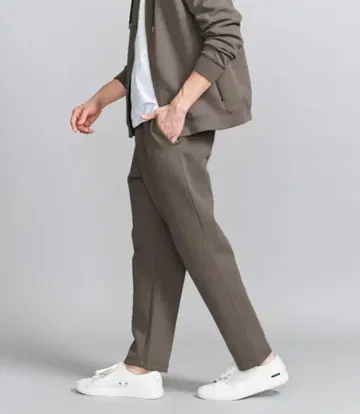 BY UNITED ARROWS 더블 니트 이지 팬츠